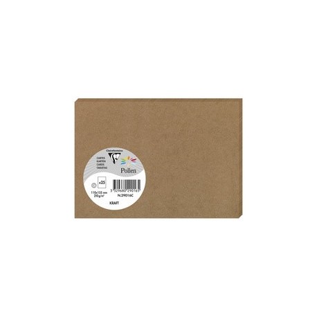Pollen by clairefontaine carte kraft, 135 x 135 mm