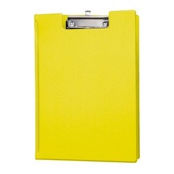 Maul porte-bloc, plastifié, a4, vert clair