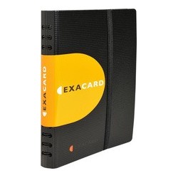 Exacompta classeur pour cartes de visite exacard, pp, noir