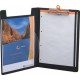 Exacompta porte-bloc avec rabat exaboard, a4, pp, noir
