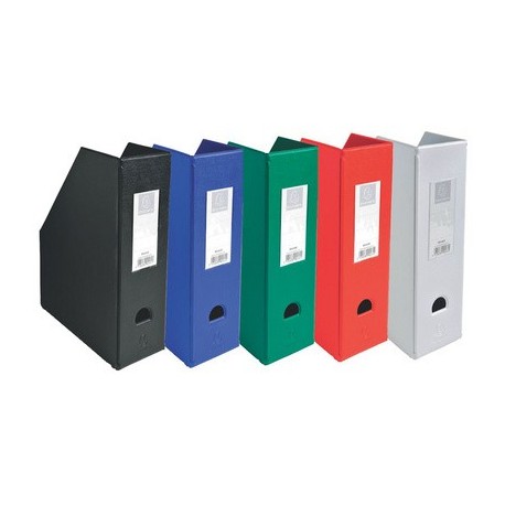 Exacompta porte-revues, a4, carton, 70 mm, blanc