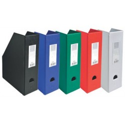 Exacompta porte-revues, a4, carton, 70 mm, bleu