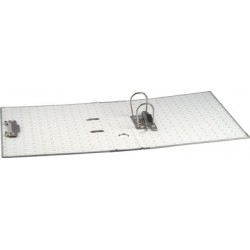 Exacompta classeur à levier papier marbré, a4, 50 mm, gris