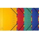Exacompta trieur, a4, carton, 12 compartiments, bleu