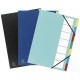 Exacompta trieur harmonika, pp, 12 compartiments, bleu