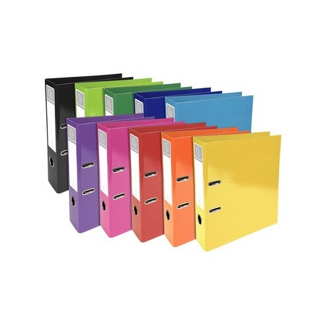 Exacompta classeur iderama, a4, 70 mm, assorti (LOT DE 10)