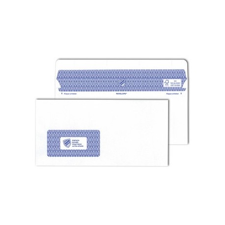 Mailmedia enveloppe revelope, 112 x 225 mm, sans fenêtre