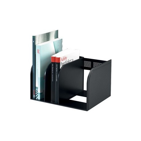 Durable porte-revues optimo eco, 3 compartiments, anthracite
