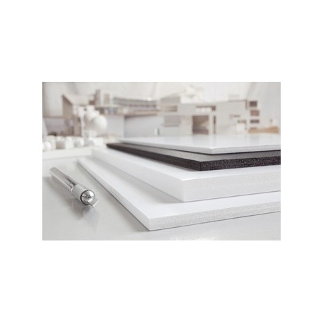 Transotype foam boards, 700 x 1.000 mm, blanc, 3 mm