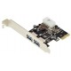 Digitus carte pci-express firewire 1394b, 3 ports,