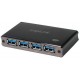 Logilink hub usb 3.0 avec bloc d'alimentation, 4 ports,