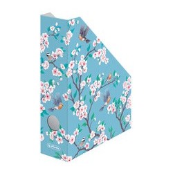 Herlitz porte-revues en carton ondulé ladylike "bloom", a4