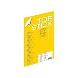 Top stick etiquettes pour dos de classeur, 192 x 38 mm,