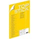 Top stick etiquettes pour dos de classeur, 192 x 61 mm,