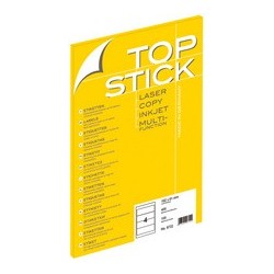 Top stick etiquettes pour dos de classeur, 192 x 61 mm,