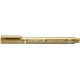 Staedtler marqueur permanent metallic, pointe ogive, or