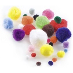 Folia pompons, 30 pièces, couleurs d'automne