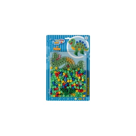 Hama perles à repasser maxi "dinosaure", sous blister