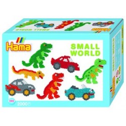 Hama perles à repasser midi "small world auto", coffret