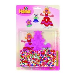 Hama perles à repasser midi "princesse", sous blister