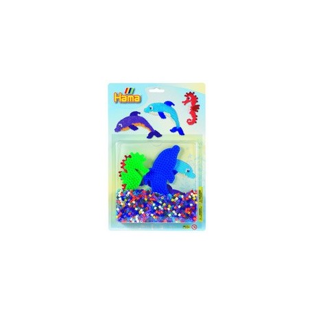 Hama perles à repasser midi "mer", sous blister