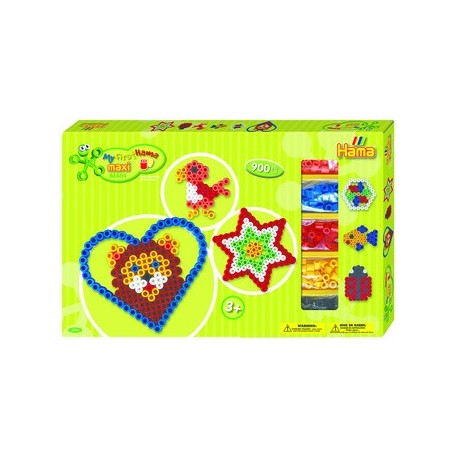 Hama perles à repasser maxi "super", coffret cadeau