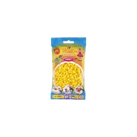 Hama perles à repasser midi, dans un sachet, vert pastel
