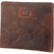 Pride&soul porte-documents "nova", cuir véritable, marron
