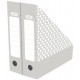 Elba porte-revue pour l'archivage deco, largeur: 80 mm, gris