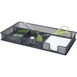 Wedo plumier office, en fil métallique, noir
