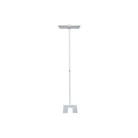 Unilux lampadaire led orius, blanc