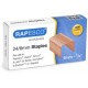 Rapesco agrafes 24/6, cuivré