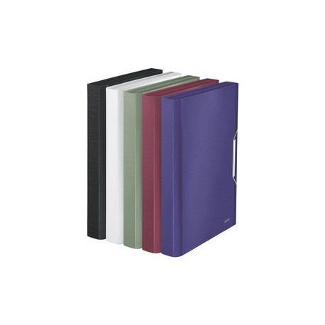 Leitz classeur-trieur style, a4, pp, 6 compartiments, vert