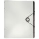 Leitz trieur solid, a4, pp, 6 compartiments, rouge clair