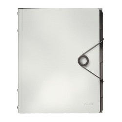 Leitz trieur solid, a4, pp, 6 compartiments, vert clair