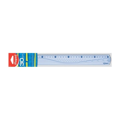 Maped règle plate geometric, 400 mm, en plastique