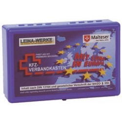 Leina boîte de premiers secours pour automobile euro,