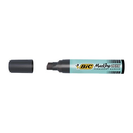 Bic marqueur permanent marking onyx 1891, pointe biseautée,