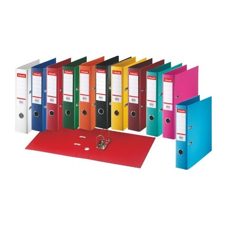Esselte classeur en plastique standard, a4, 50 mm, turquoise