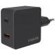 Logilink chargeur secteur usb,usb-c pd&1x usb-a quick charge