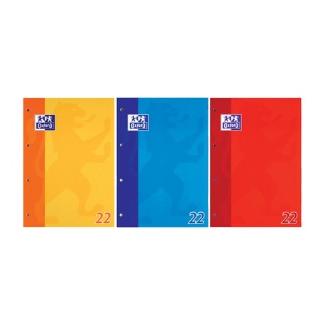 Oxford schulblock din a4, 50 blatt, kopfgeleimt, lineatur 28