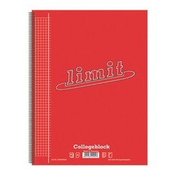 LandrÉ cahier "limit" a4, quadrillé, 160 pages,