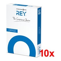 Rey papier multifonction office, a4, 80 g/m2, blanc (LOT DE 10)