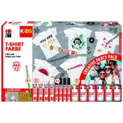 Marabu kids pack t-shirt pour fête