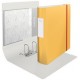 Leitz classeur à levier active cosy 180 degrés, 82 mm, gris