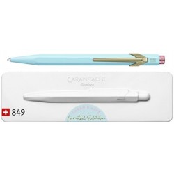 Caran d'ache stylo à bille rétractable 849 vert véronèse
