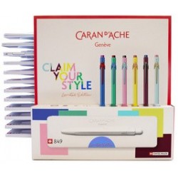 Caran d'ache stylo à bille rétractable 849 claim your style