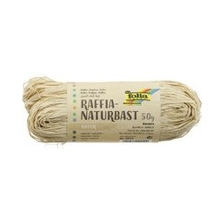 Folia raphia naturel, 50 g, menthe
