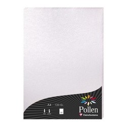 Pollen by clairefontaine papier a4, blanc irisé