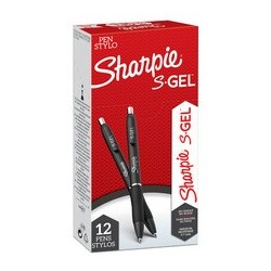 Sharpie stylo encre gel s-gel, 0,7 mm, noir